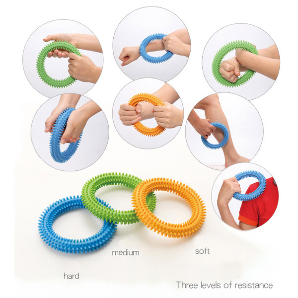  Kroužky "Twister“- pomůcka k posilování a uvolňování zápěstí