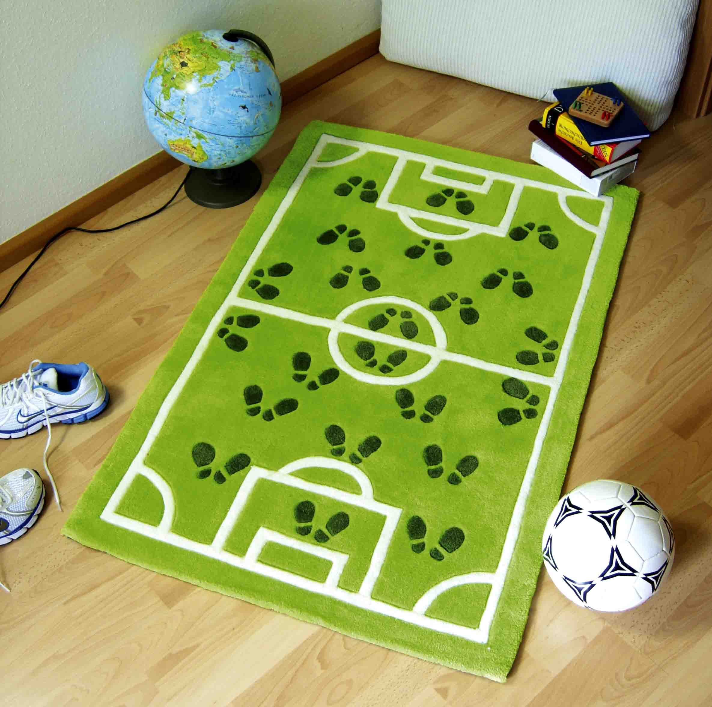 Koberec "Fotbal" - dětský koberec s rozestavěním hráčů